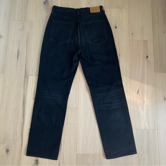 Aritzia | Denim Forum “Joni” High Rise Loose Black Ripped Jeans 🖤 - Picture 7 of 15